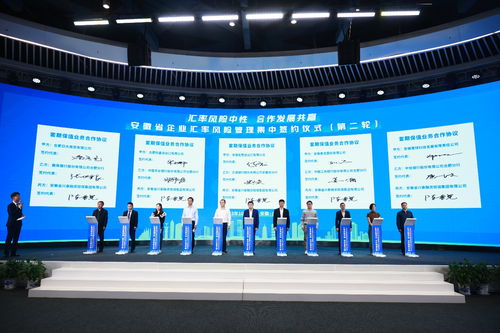 安徽省舉辦企業匯率風險管理宣介會暨簽約儀式，助力企業管理服務升級